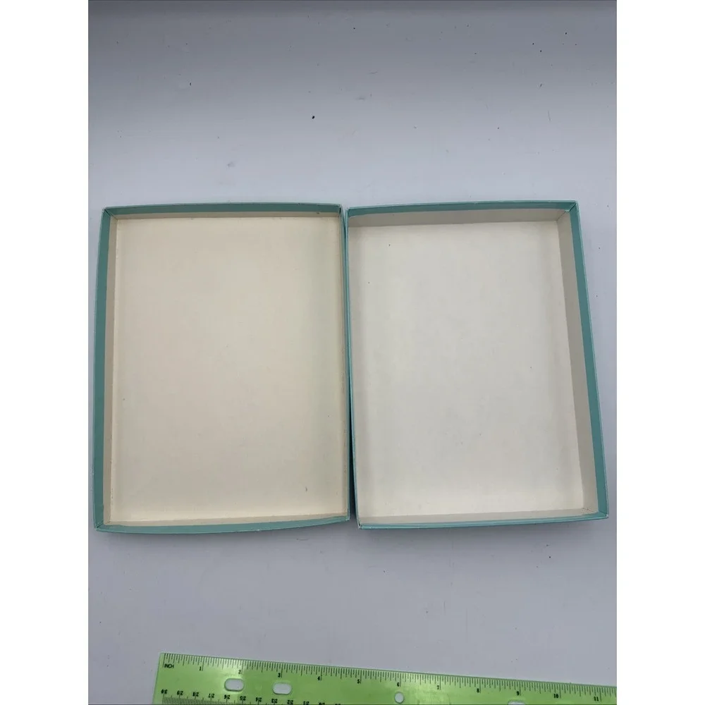 Tiffany & Co Blue Empty Jewelry Gift Box Rectangle 8.5 x 6.5 x 1.5